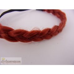 Vörös színű hajfonat fejdísz jelmez kiegészítő