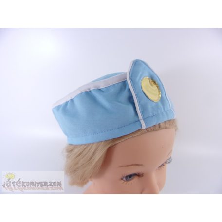 Pan Am stewardess légiutas-kísérő kalap jelmez kiegészítő