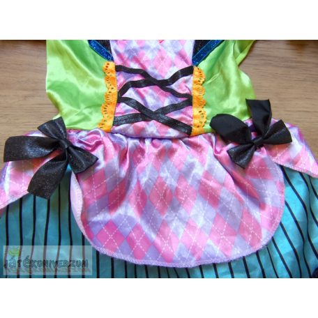 Bolond kalapos Alíz csodaországban ruha jelmez szett