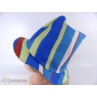 Csíkos kalap jelmez kiegészítő