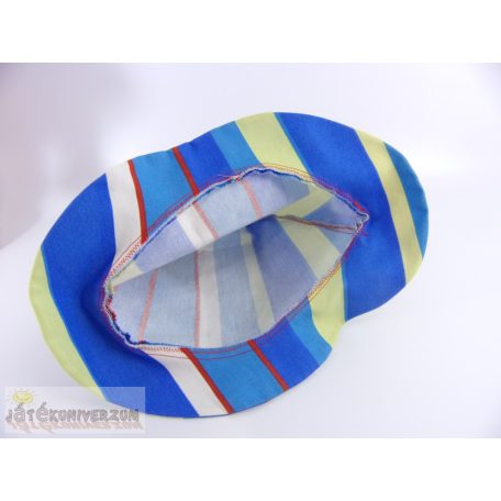 Csíkos kalap jelmez kiegészítő