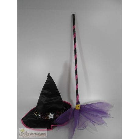 Boszorkány jelmez kiegészítő szett