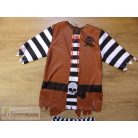 Kalóz jelmez szett 7-10 éveseknek