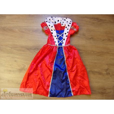 Christys királynő királylány ruha jelmez 3-5 éveseknek