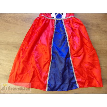 Christys királynő királylány ruha jelmez 3-5 éveseknek