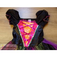 Boszorkány ruha jelmez 5-6 éveseknek