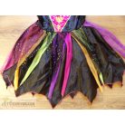 Boszorkány ruha jelmez 5-6 éveseknek