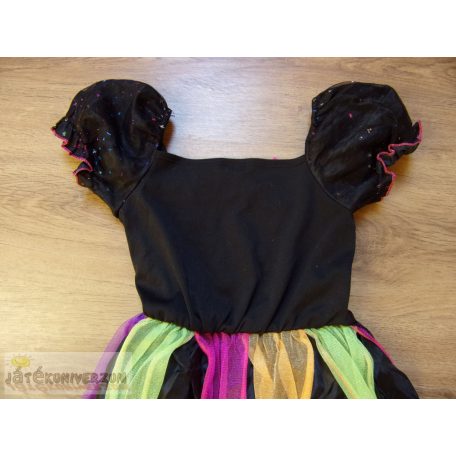 Boszorkány ruha jelmez 5-6 éveseknek