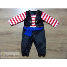 Kalóz jelmez ruha 1-2 éveseknek