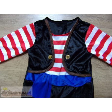 Kalóz jelmez ruha 1-2 éveseknek