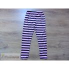 Halloween csíkos nadrág jelmez 7-10 éveseknek