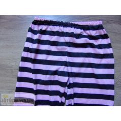 Halloween csíkos nadrág jelmez 7-10 éveseknek