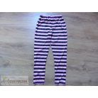 Halloween csíkos nadrág jelmez 7-10 éveseknek