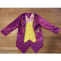 Roald Dahl Willy Wonka felső jelmez 3-4 éveseknek