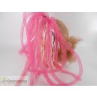 Rózsaszín villogó spagetticsápos hajráf hajpánt fejdísz