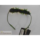 Fehér művirágos fejpánt fejdísz