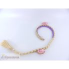 Fejpántos fonott hajfonat jelmez kiegészítő