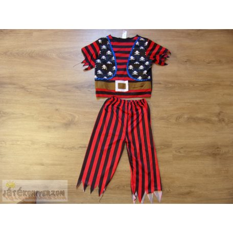 Kalóz jelmez szett 6-9 éveseknek