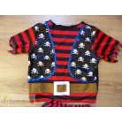 Kalóz jelmez szett 6-9 éveseknek