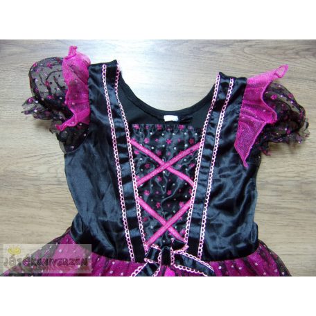 Boszorkány ruha jelmez 3-4 éveseknek