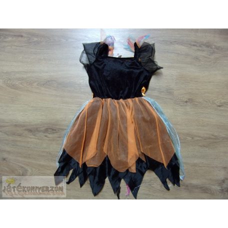 Boszorkány ruha jelmez 3-4 éveseknek