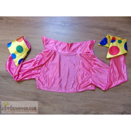 Bohóc női jelmez felső S méretben