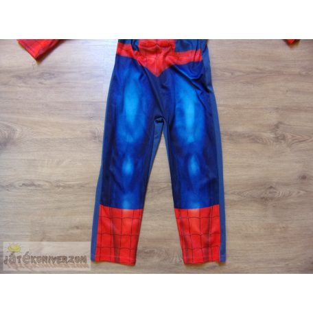 Marvel izmosított Pókember ruha jelmez 7-8 éveseknek