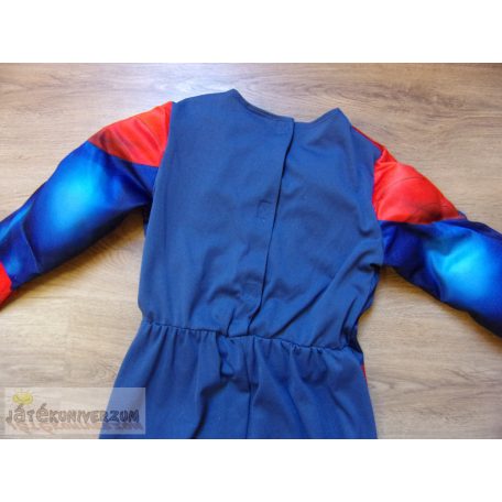 Marvel izmosított Pókember ruha jelmez 7-8 éveseknek