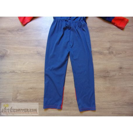 Marvel izmosított Pókember ruha jelmez 7-8 éveseknek