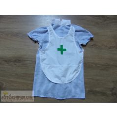 Orvos doktor nővér jelmez ruha 3-5 éveseknek