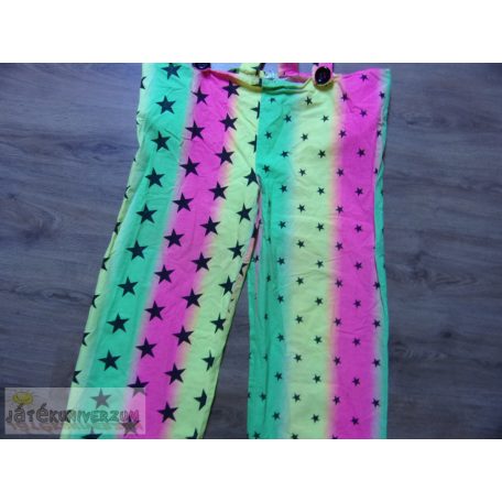 Bohóc kantáros nadrág jelmez felnőtteknek