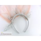 Boszorkány fejdísz jelmez kiegészítő