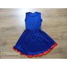 Kék színű ruha jelmez 7-8 éveseknek