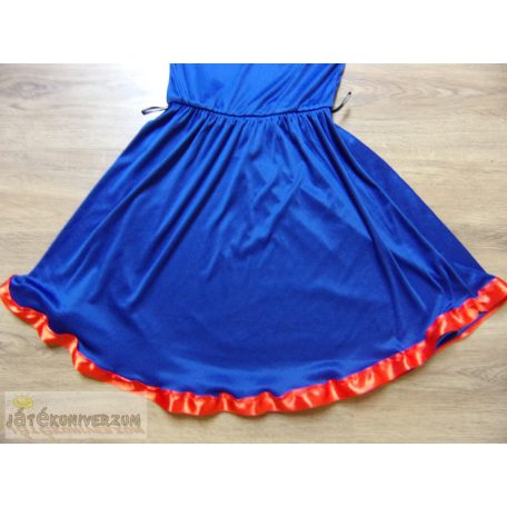 Kék színű ruha jelmez 7-8 éveseknek