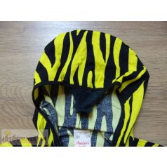 Sárga fekete csíkos felső jelmez 7-8 éveseknek