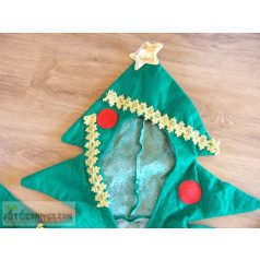 Karácsonyfa ruha jelmez