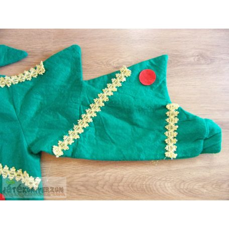 Karácsonyfa ruha jelmez