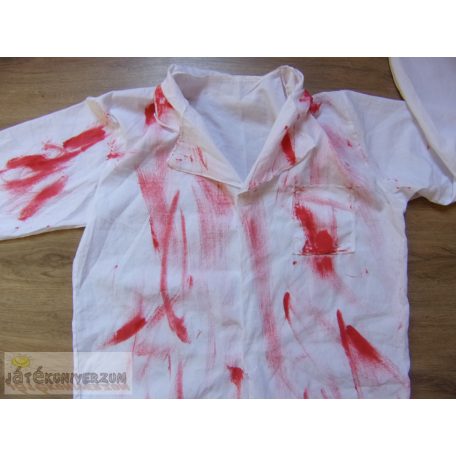 Orvosi köpeny munkaruha jelmez felnőtteknek