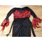 Ördög boszorkány női ruha jelmez