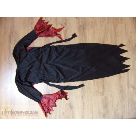 Ördög boszorkány női ruha jelmez