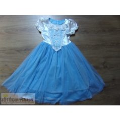 Hamupipőke hercegnő ruha jelmez 7-10 éveseknek