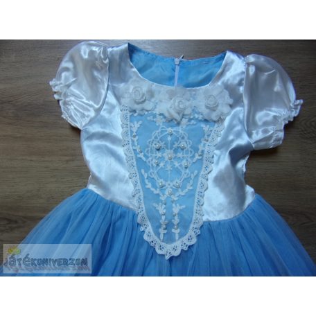 Hamupipőke hercegnő ruha jelmez 7-10 éveseknek