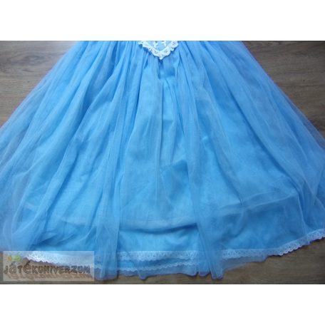 Hamupipőke hercegnő ruha jelmez 7-10 éveseknek