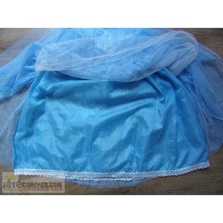 Hamupipőke hercegnő ruha jelmez 7-10 éveseknek