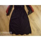 Tu pók pókháló mintás boszorkány ruha jelmez 11-13 éveseknek