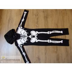 Csontváz jelmez ruha 8-10 éveseknek