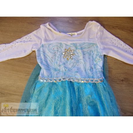 Jégvarázs Elsa Elza ruha jelmez 11-12 éveseknek
