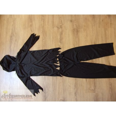 Fekete kaszás halál halloween ruha jelmez 3-4 éveseknek