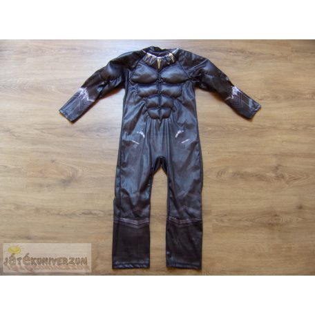 Bosszúállók Fekete Párduc izmosított ruha jelmez 6-7 éveseknek