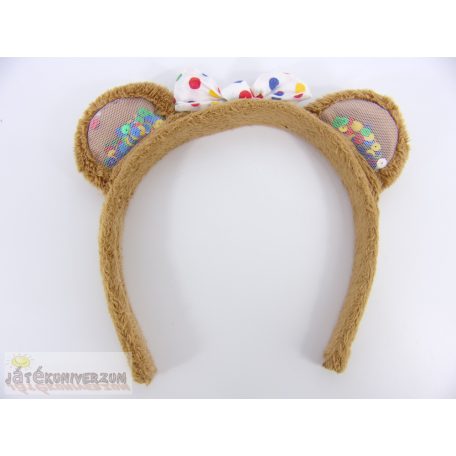 Maci füles fejpánt fejdísz jelmez kiegészítő